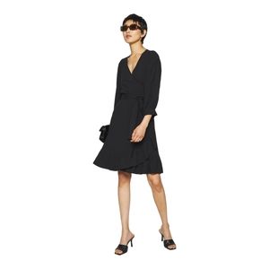 JUST FEMALE ELAINE WRAP DRESS